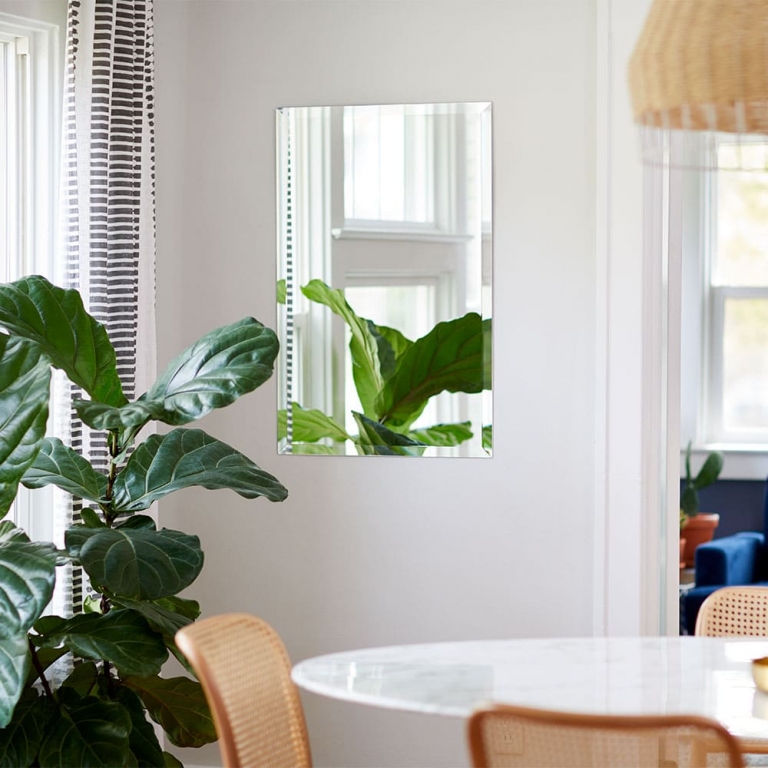 Frameless Beveled Rectangle Mirror - Better Bevel - Made in USA