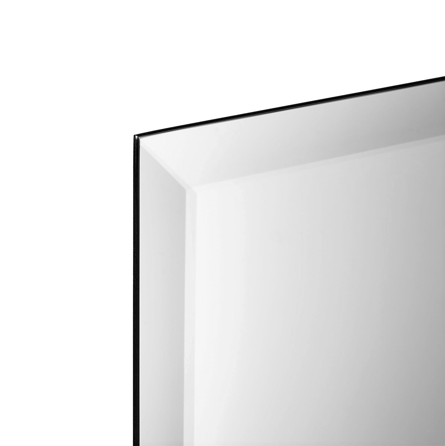 Frameless Beveled Rectangle Mirror Better Bevel Made in USA