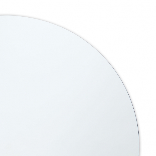 Round Mirrors with Polished Edges Thickness 1mm-6mm - China Unframed  Mirror, Edge Polished Mirror